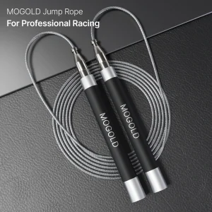 MOGOLD MOJIN Handle Metal Smooth Jump Rope,