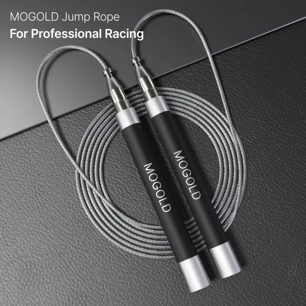 MOGOLD MOJIN Handle Metal Smooth Jump Rope,