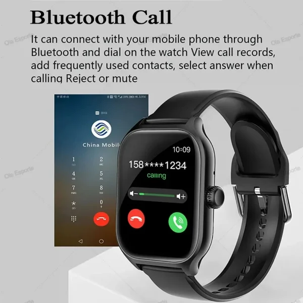 Smart Watch For Android IOS Watches 1.83inch HD Display Bluetooth
