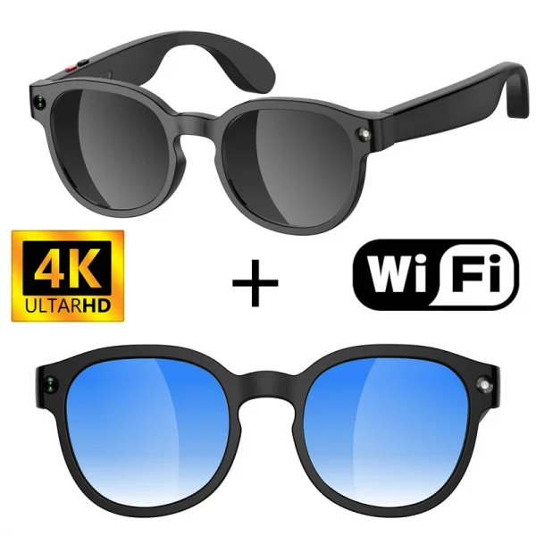 Translation Waterproof Bluetooth AI Motorcycle Glasses