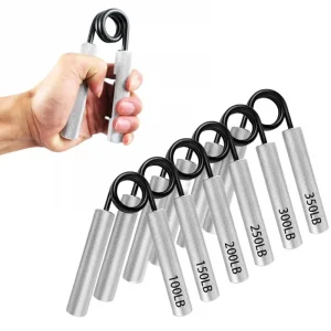 100-350LBS Alloy Hand Grips Fitness Gripper Adjustable Finger Heavy Exerciser