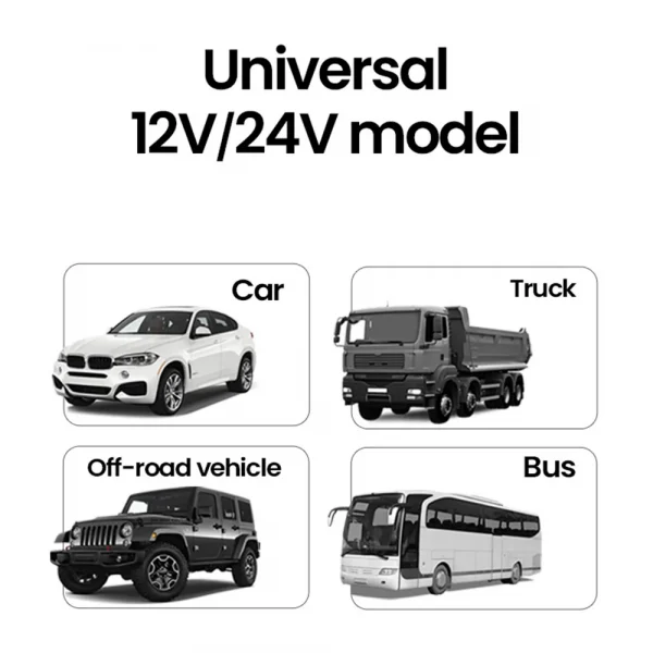 5-in-1 Retractable Car Charger Adapter