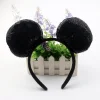 Cartoon Mouse Ears Sequin Headband