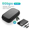 UGREEN HDD Case 2.5'' SATA to USB 3.0 Hard Drive Enclosure for SSD Disk HDD Box USB C 3.1