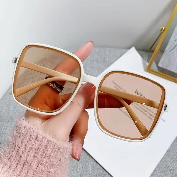 Oversized Rectangle Square Sunglasses
