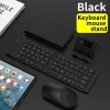 Mini Wireless Keyboard and Mouse Bluetooth Portable Folding Keyboards 2.4G for Windows Android IOS Tablet iPad Phone