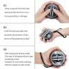 Wrist Power Grip Ball Self-lifting Wrist Gyro Ball Strength Trainer