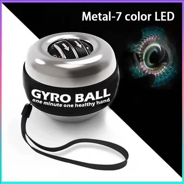 Wrist Power Grip Ball Self-lifting Wrist Gyro Ball Strength Trainer