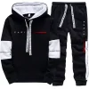 Men's Hooded Sweatshirts Sweatpants Paris Fashion