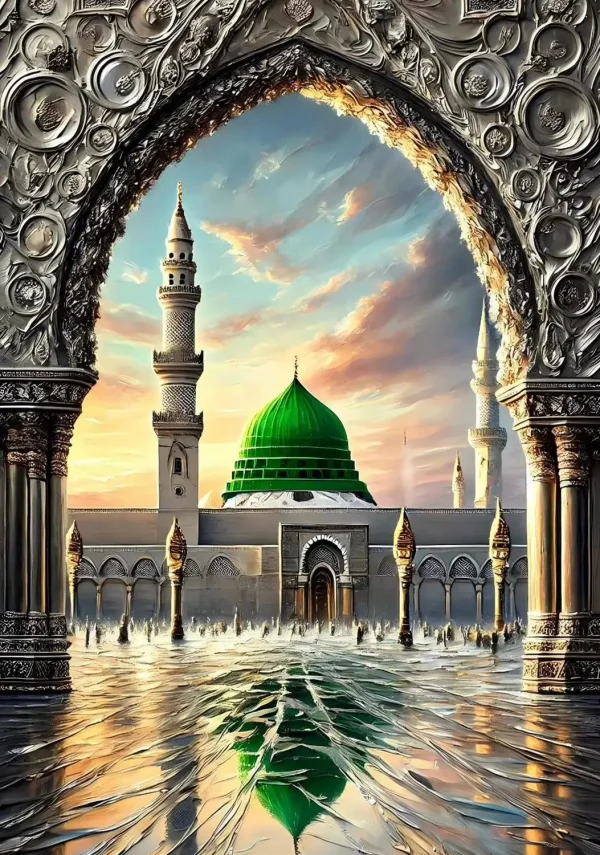 Al-Aqsa Mosque Kaaba Islamic Home Decor Cuadros
