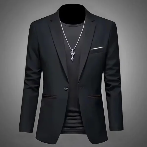 Men's Trendy Leisure Boutique Suit Jacket  Autumn Casual Business Slim