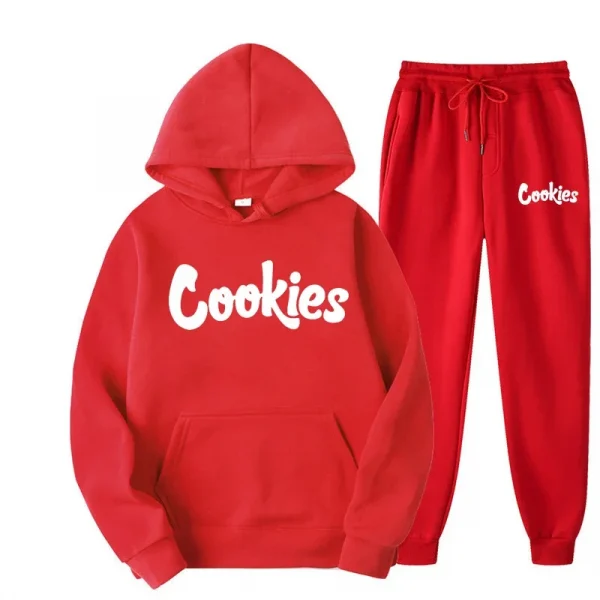 Men and Women of The Same Fashion Trend Hoodie Casual Two-piece