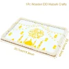 Eid Mubarak Wooden Tray Ramadan Decoration