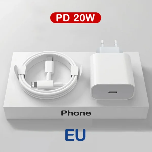 20W USB-C PD Power Adapter for iPhone