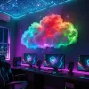 Cloud LED Lamp,DIY Room Decoration light 3D