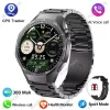 Android iOS Smart Watch Men HD AMOLED Screen GPS