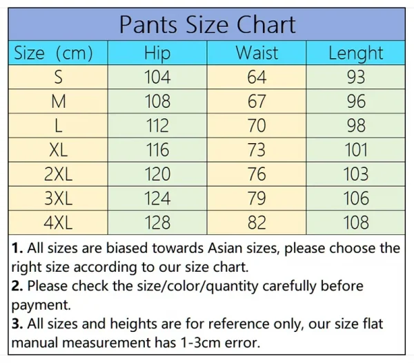 Mens Sweatpants Printing Casual Trousers Sports