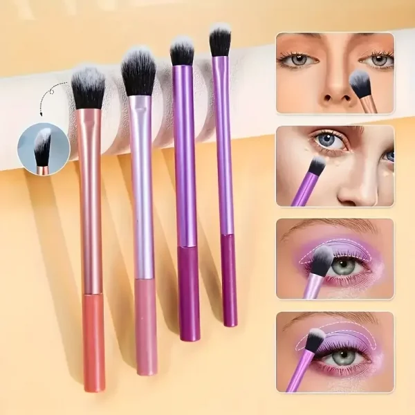 8pcs Synthetic Makeup Brush Kit