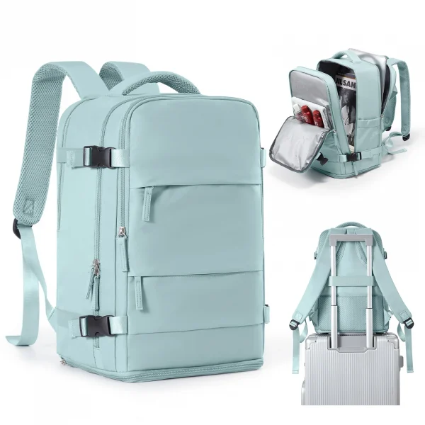Women Men Hand Luggage Backpack Business College Laptop Travel Backpack