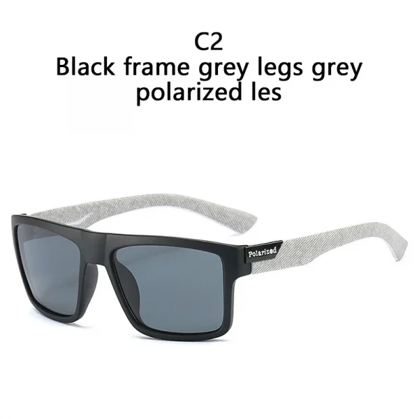 Classic Polarized Square Sunglasses for Men and Women