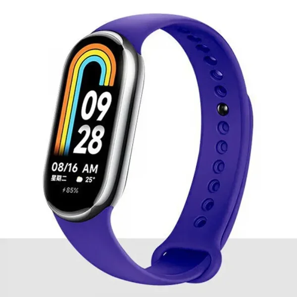 Silicone Strap For Mi band 8 xiaomi 8 9 NFC Bracelet Sport Smartwatch