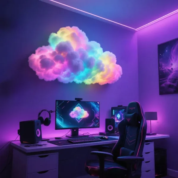 Cloud LED Lamp,DIY Room Decoration light 3D