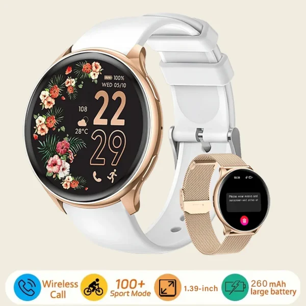 Smart Watch Women Fitness Tracker