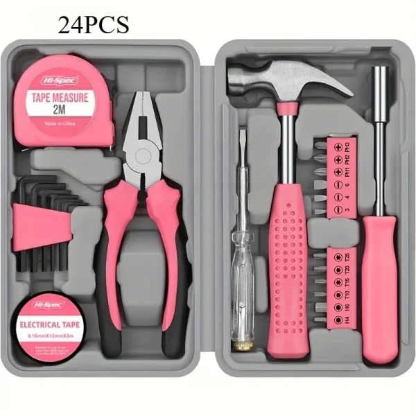 Multi-functional household toolbox, comprehensive set of hardware tools