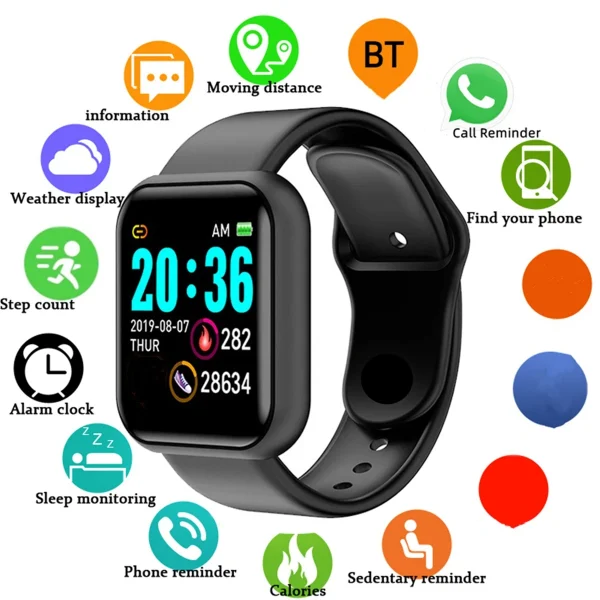 Smartwatch Men Women Wristwatches Smart Watch
