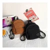 Mini Backpack ins super popular cute commuting makeup bag corduroy texture student versatile backpack
