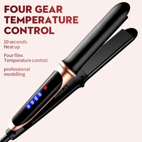 2-in-1 Hair Straightener and Curler