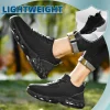 Steel Toe Work Shoes for Men Women Comfortable Lightweight Black Safety