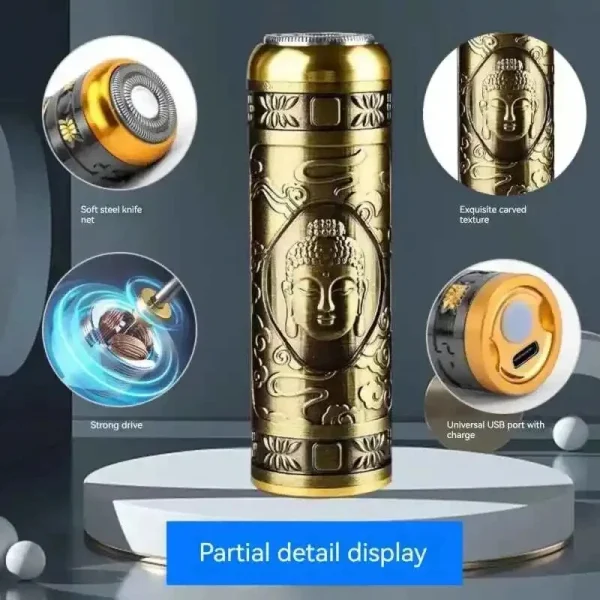 Waterproof Electric Shaver Beard Trimmer for Men