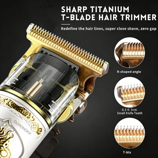 Electric Shaver and Beard Trimmer for Men