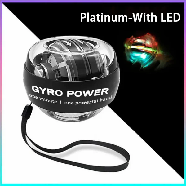 Wrist Power Grip Ball Self-lifting Wrist Gyro Ball Strength Trainer