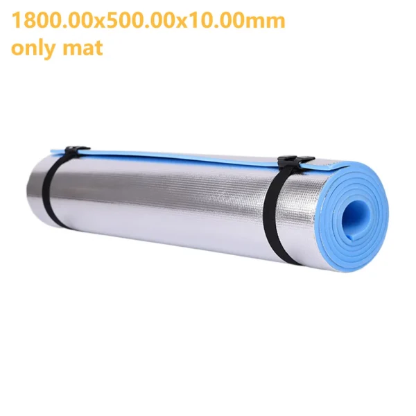6/10mm Aluminum Foil EVA Yoga Mat Non-Slip Gymnastics FitnessMoisture-Proof Mat