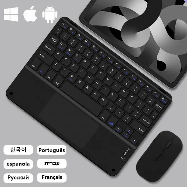 Bluetooth Keyboard and Mouse Set