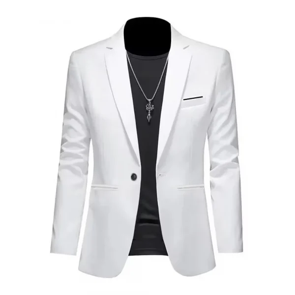 Men's Trendy Leisure Boutique Suit Jacket  Autumn Casual Business Slim