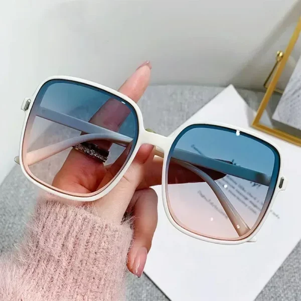 Oversized Rectangle Square Sunglasses