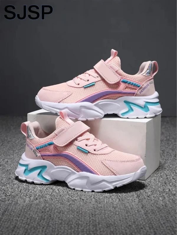 Children's Casual Pink Girls' Mesh Breathable Shoes