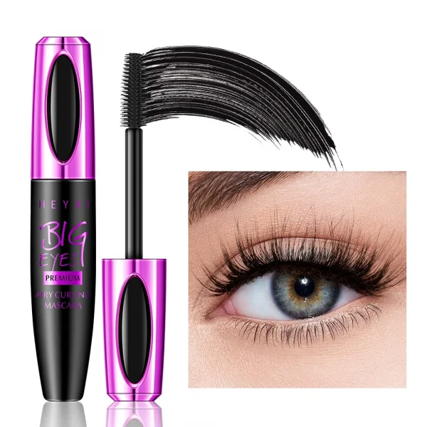 Mascara, Not sticky, Not greasy, Curled up, Makes the eyes look more