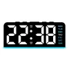 New Digital LED Alarm Clock Desktop Table Clock Night Light with Time Temperature Display Backlight Snooze Clock Modern Decor
