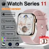 For IOS Watch Series 11 Men Women Smart Watch GPS Trajectory Bracelet AMOLED Display Bluetooth Call Sport Waterproof Smart Watch
