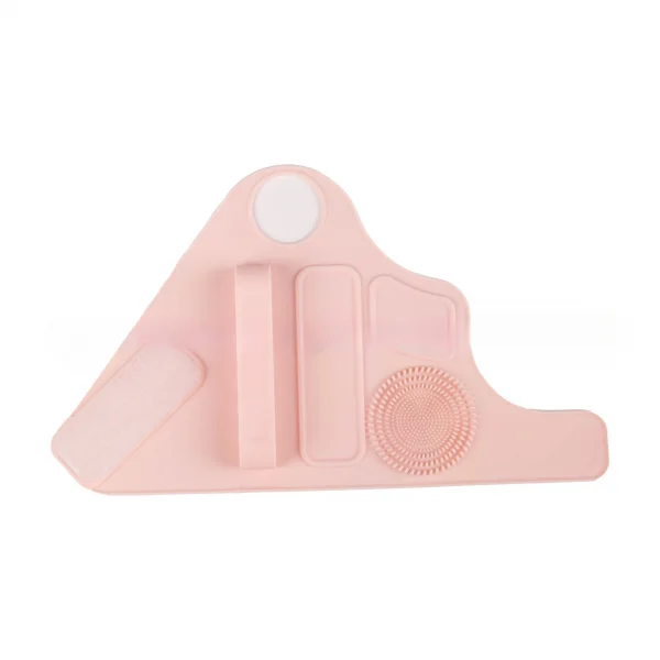 Silicone Makeup Brush Cleaning Glove and Holder
