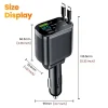 Retractable Car Charger Multi-Port
