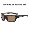 Classic Polarized Square Sunglasses for Men and Women