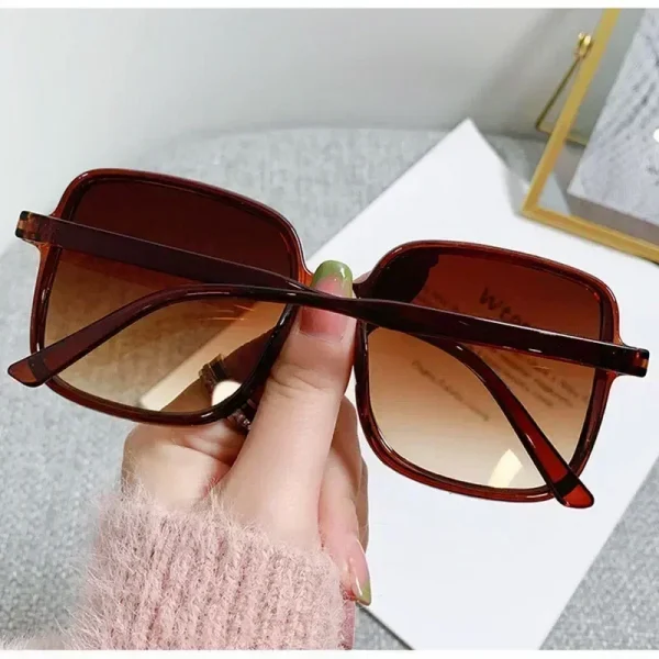 Oversized Rectangle Square Sunglasses