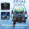 Car Wireless Charger 15W with Automatic Clamping Phone Holder