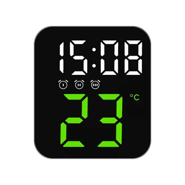 Smart Digital Alarm Clock with Voice Control