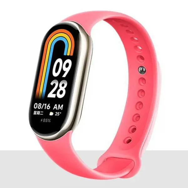 Silicone Strap For Mi band 8 xiaomi 8 9 NFC Bracelet Sport Smartwatch